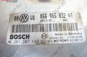 БЛОК УПРАВЛЕНИЯ ДВИГАТЕЛЕМ 2.3 VW SEAT B5 066906032AT