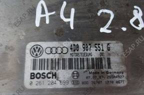 БЛОК УПРАВЛЕНИЯ ДВИГАТЕЛЕМ 2.8 Audi A4 B5