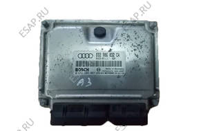 БЛОК УПРАВЛЕНИЯ ДВИГАТЕЛЕМ 3.2 TT 022906032CA AUDI A3 8P