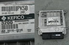 БЛОК УПРАВЛЕНИЯ ДВИГАТЕЛЕМ 39105-03145 HYUNDAI I10 1.2 16V