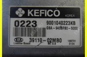 БЛОК УПРАВЛЕНИЯ ДВИГАТЕЛЕМ 39110-02MB0 KIA PICANTO 1.2B 2009