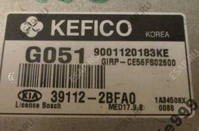 БЛОК УПРАВЛЕНИЯ ДВИГАТЕЛЕМ 39112-2BFA0 G051 9001120183KE