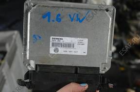 БЛОК УПРАВЛЕНИЯ ДВИГАТЕЛЕМ 3B0907557 VW AUDI 1.6