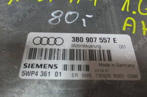 БЛОК УПРАВЛЕНИЯ ДВИГАТЕЛЕМ 3B0907557E AUDI A4 1,6 БЕНЗИН.  FV