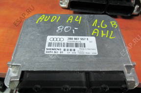 БЛОК УПРАВЛЕНИЯ ДВИГАТЕЛЕМ 3B0907557E AUDI A4 1,6 БЕНЗИН.  FV