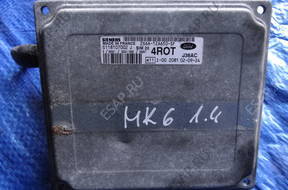 БЛОК УПРАВЛЕНИЯ ДВИГАТЕЛЕМ 4 год,OT 1.4 Ford Fiesta MK6 02-2008 год