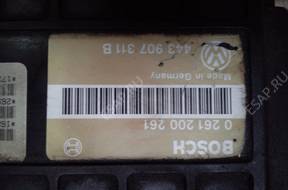 БЛОК УПРАВЛЕНИЯ   ДВИГАТЕЛЕМ 443907311 B  VW SKODA