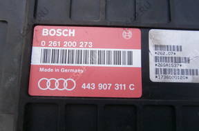 БЛОК УПРАВЛЕНИЯ ДВИГАТЕЛЕМ 443907311C AUDI 80 B4 2.0 ABT