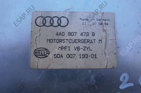 БЛОК УПРАВЛЕНИЯ ДВИГАТЕЛЕМ 4A0907473B AUDI 80,100, A6 C4 2.6