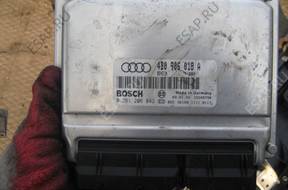 БЛОК УПРАВЛЕНИЯ ДВИГАТЕЛЕМ 4B0906018A-VW AUDI SEAT SKODA