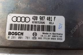 БЛОК УПРАВЛЕНИЯ ДВИГАТЕЛЕМ 4B0907401F A6 C5 2.5 TDI V6
