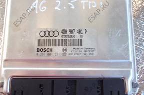 БЛОК УПРАВЛЕНИЯ ДВИГАТЕЛЕМ 4B0907401P AUDI A6 C5 2.5 TDI