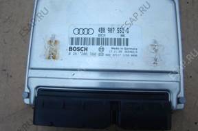 БЛОК УПРАВЛЕНИЯ ДВИГАТЕЛЕМ 4b0907551G AUDI A6 C5 2.7 BITURBO