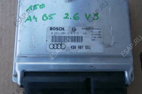 БЛОК УПРАВЛЕНИЯ ДВИГАТЕЛЕМ 4D0907551 AUDI A4 B5 2.6 V6