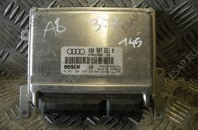 БЛОК УПРАВЛЕНИЯ  ДВИГАТЕЛЕМ  4D0907551M AUDI A8 2.8