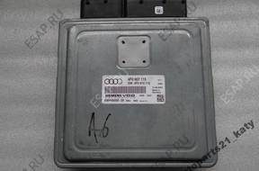 БЛОК УПРАВЛЕНИЯ ДВИГАТЕЛЕМ 4F0907115 Audi A6 C6 3.2l AUK