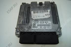 БЛОК УПРАВЛЕНИЯ   ДВИГАТЕЛЕМ 4F0907401B AUDI A6 C6