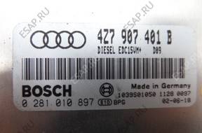 БЛОК УПРАВЛЕНИЯ ДВИГАТЕЛЕМ 4Z7907401B AUDI A6 C5 ALLROAD 2.5