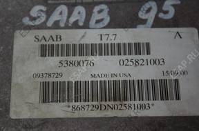 БЛОК УПРАВЛЕНИЯ ДВИГАТЕЛЕМ 5380076 025821003 - SAAB 95 2.0