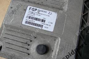 БЛОК УПРАВЛЕНИЯ ДВИГАТЕЛЕМ 55196352 ZJ OPEL CORSA TDCI