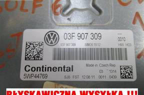 БЛОК УПРАВЛЕНИЯ ДВИГАТЕЛЕМ 5K0 03F907309 GOLF VI 6 1.2 TSI