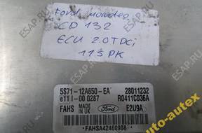 БЛОК УПРАВЛЕНИЯ ДВИГАТЕЛЕМ 5S7112A650EA MONDEO MK3 2.0 TDCI
