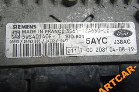 БЛОК УПРАВЛЕНИЯ ДВИГАТЕЛЕМ 5WS40140E-T FIESTA 1.4 TDCI 05 год,