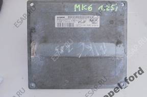 БЛОК УПРАВЛЕНИЯ ДВИГАТЕЛЕМ 6S6112A650FF FORD FIESTA MK6 1.25