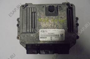 БЛОК УПРАВЛЕНИЯ ДВИГАТЕЛЕМ 6S6112A650VC FORD FIESTA MK6 1.6