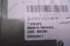 БЛОК УПРАВЛЕНИЯ ДВИГАТЕЛЕМ 7575875 BMW E90 E92 335i N54B30