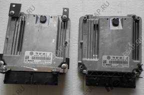 БЛОК УПРАВЛЕНИЯ   ДВИГАТЕЛЕМ 7P0907409C 4.2TDI CKDA