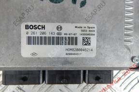 БЛОК УПРАВЛЕНИЯ   ДВИГАТЕЛЕМ 8200046214 0261206143