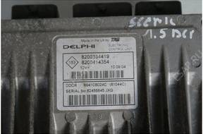 БЛОК УПРАВЛЕНИЯ ДВИГАТЕЛЕМ 8200334419 Scenic II 2 1.5 DCi
