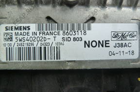 БЛОК УПРАВЛЕНИЯ ДВИГАТЕЛЕМ 8603118  VOLVO V50 S40 2.0D 136