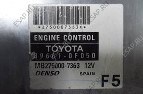 БЛОК УПРАВЛЕНИЯ ДВИГАТЕЛЕМ 89661-0F050 toyota