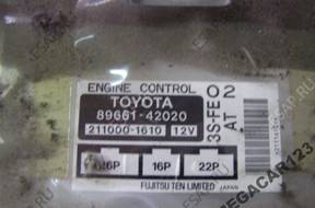БЛОК УПРАВЛЕНИЯ ДВИГАТЕЛЕМ 89661-42020 TOYOTA RAV4 94-00 AUT