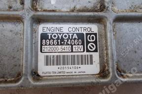 БЛОК УПРАВЛЕНИЯ   ДВИГАТЕЛЕМ 89661-74060 TOYOTA IQ
