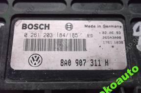 БЛОК УПРАВЛЕНИЯ ДВИГАТЕЛЕМ 8A0 907 311 H VW VENTO 1.8 B