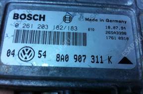 БЛОК УПРАВЛЕНИЯ   ДВИГАТЕЛЕМ 8A0907311K GOLF PASSAT