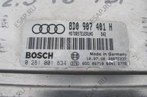 БЛОК УПРАВЛЕНИЯ ДВИГАТЕЛЕМ 8D0907401H - AUDI A4 B5 2.5 TDI