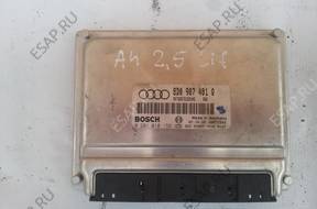 БЛОК УПРАВЛЕНИЯ   ДВИГАТЕЛЕМ 8D0907401Q A4 B5 B5LIFT