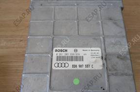 БЛОК УПРАВЛЕНИЯ ДВИГАТЕЛЕМ 8D0907557C AUDI 1.8 БЕНЗИН BOSH