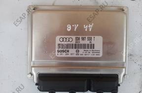 БЛОК УПРАВЛЕНИЯ ДВИГАТЕЛЕМ 8D0907558T A4 B5 1.8  СЕДАН