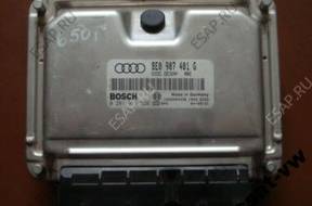 БЛОК УПРАВЛЕНИЯ   ДВИГАТЕЛЕМ 8E0907401G AUDI
