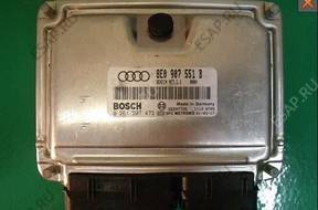 БЛОК УПРАВЛЕНИЯ ДВИГАТЕЛЕМ 8E0907551B AUDI A4 B6 3.0 V6