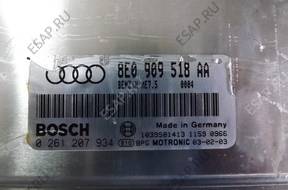 БЛОК УПРАВЛЕНИЯ ДВИГАТЕЛЕМ 8E0909518AA VW SEAT AUDI