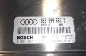 БЛОК УПРАВЛЕНИЯ ДВИГАТЕЛЕМ 8E0909557D AUDI A4 B6 2.0B --