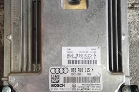 БЛОК УПРАВЛЕНИЯ ДВИГАТЕЛЕМ 8E0910115N AUDI A48E 2.0 TFSI BUL