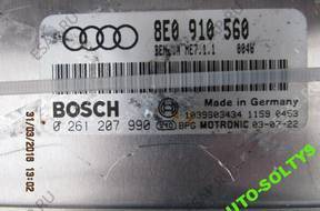 БЛОК УПРАВЛЕНИЯ ДВИГАТЕЛЕМ 8E0910560 AUDI S4 B6 04 год, 4.2 340