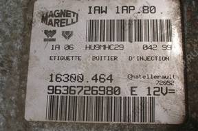 БЛОК УПРАВЛЕНИЯ   ДВИГАТЕЛЕМ 9636726980 PEUGEOT 206